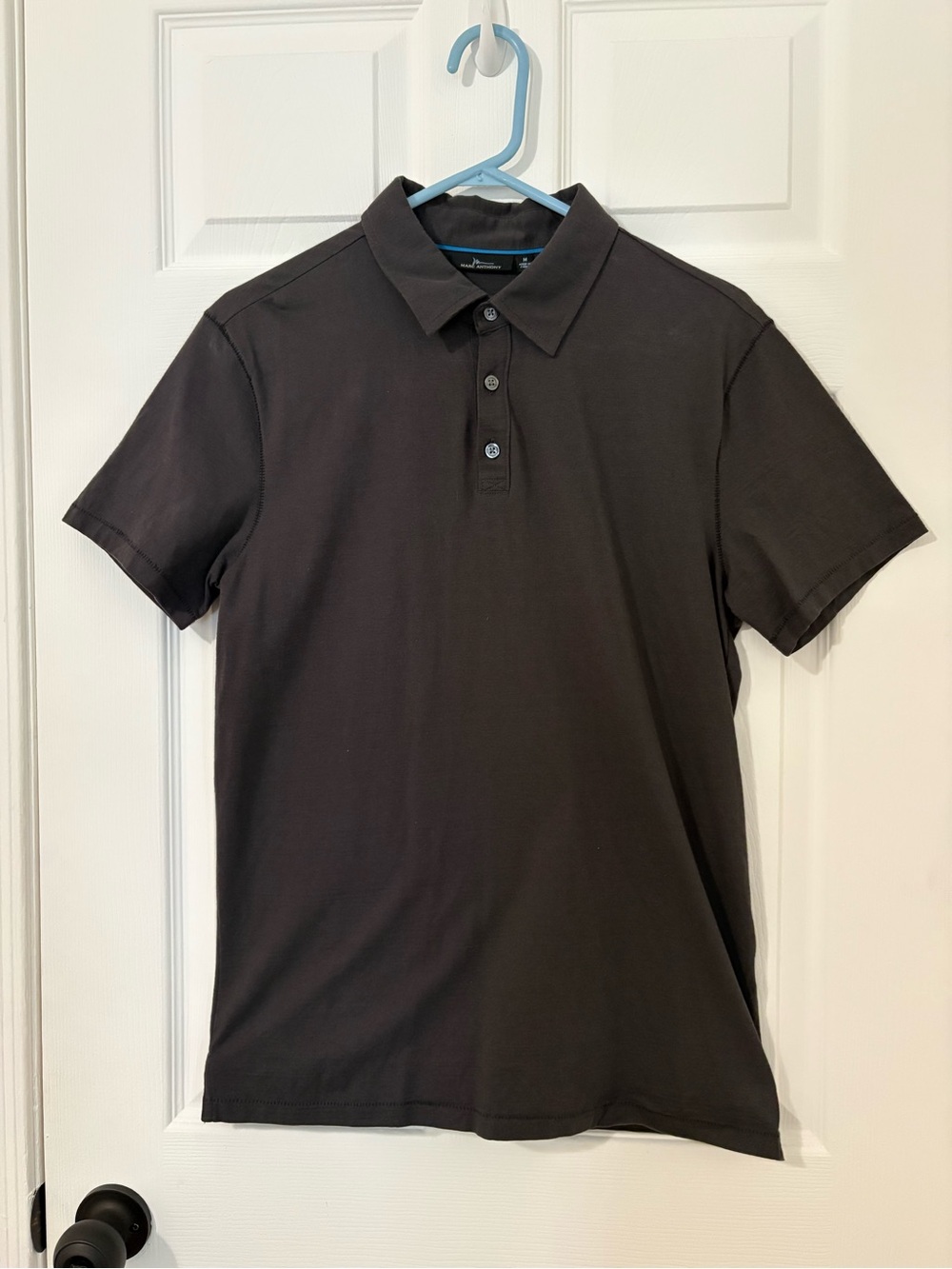 Men's Marc Anthony Classic Short-Sleeve Polo Shirt - Dark Grey